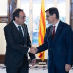 Rull inicia la ronda de consultas con los grupos parlamentarios previa a la posible investidura de Illa 