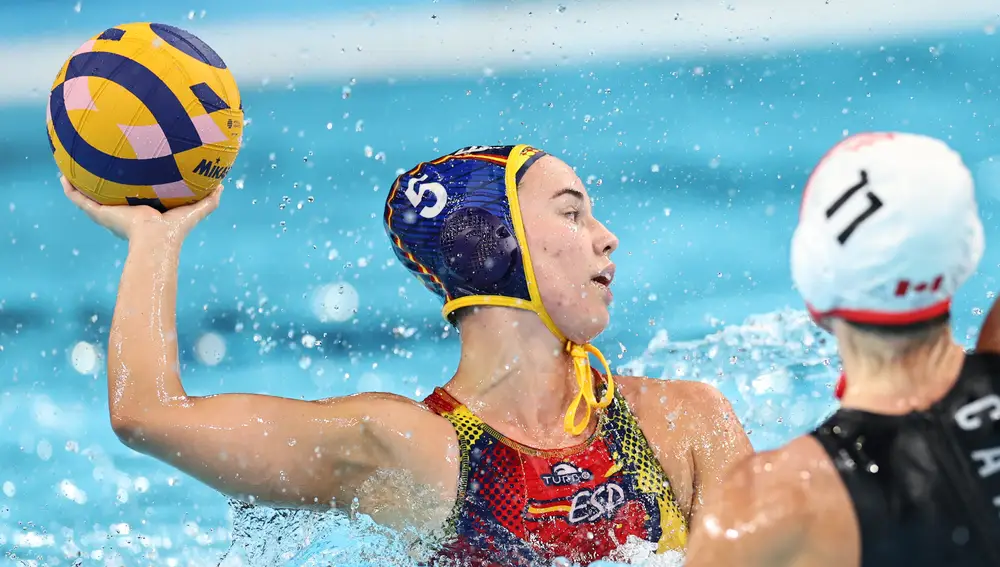 waterpolo femenino Canadá-España