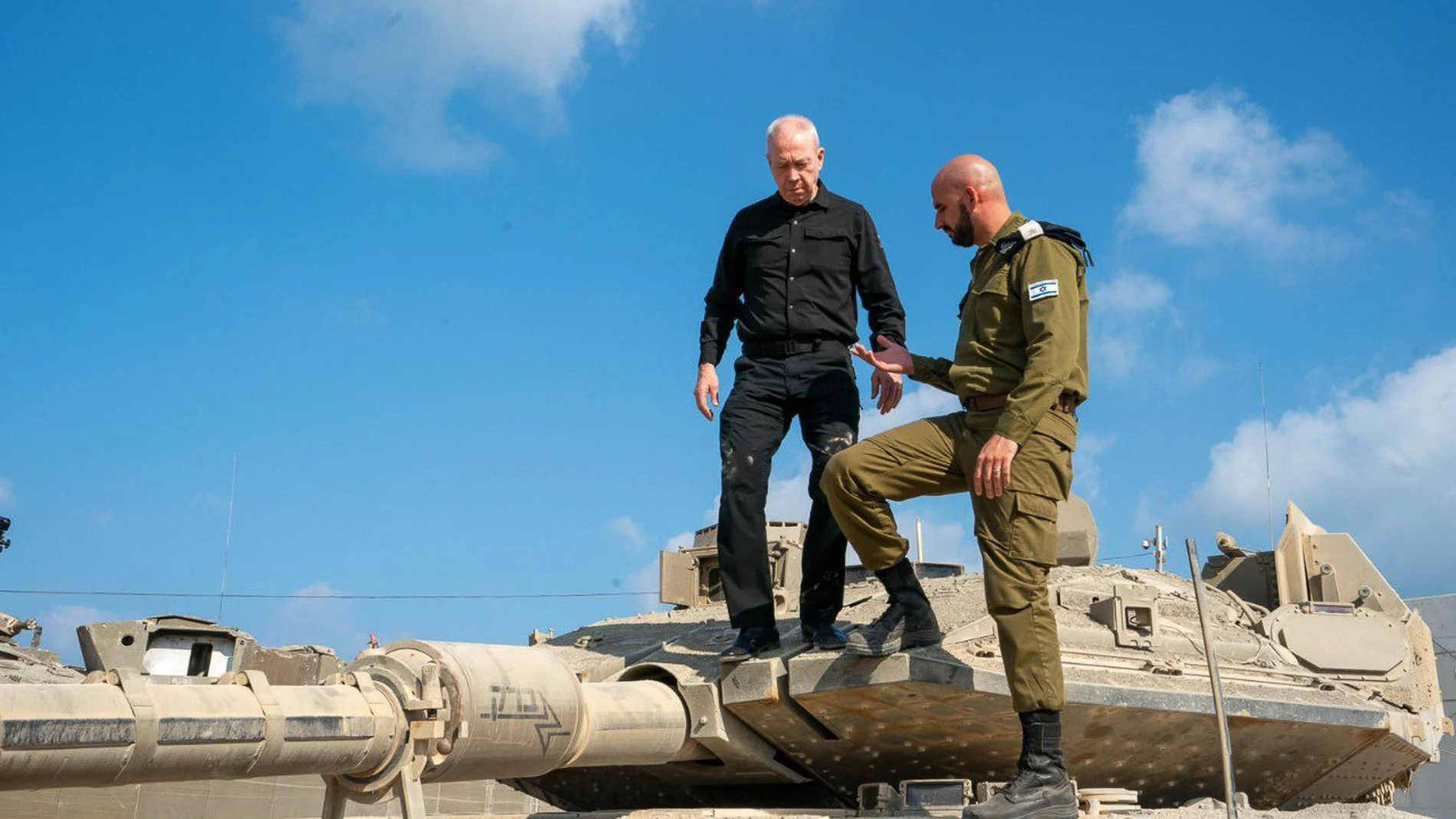 August 4, 2024, Undisclosed Idf Base, Israel: Israeli Minister of Defense YOAV GALLANT visits the Ground Corps Technology Brigade which is tasked with providing troops in the field with the appropriate technological means. Gallant was briefed on the unit's activities during the war, detailing the integration of new weapons and technological solutions in all combat arenas. 04/08/2024