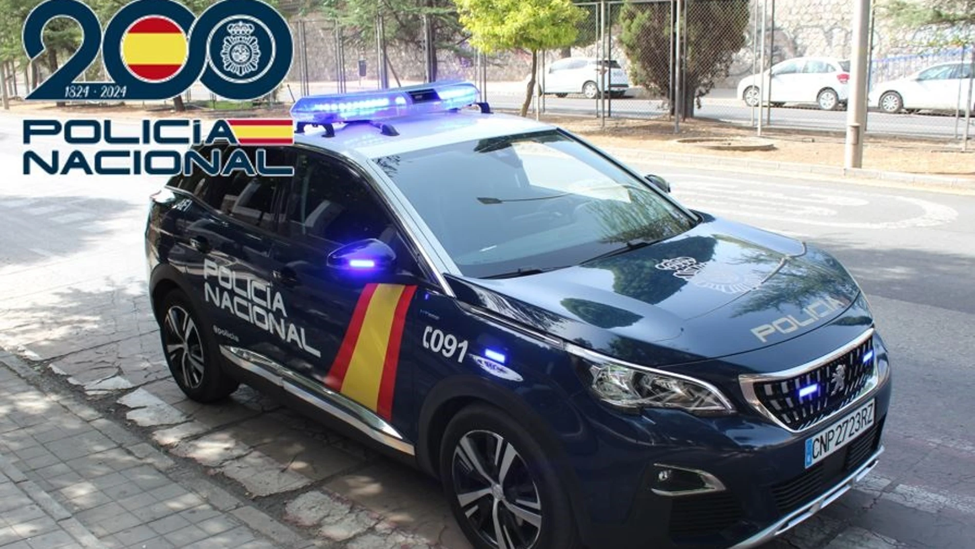 Coche patrulla de la Policía NacionalPOLICÍA NACIONAL06/08/2024