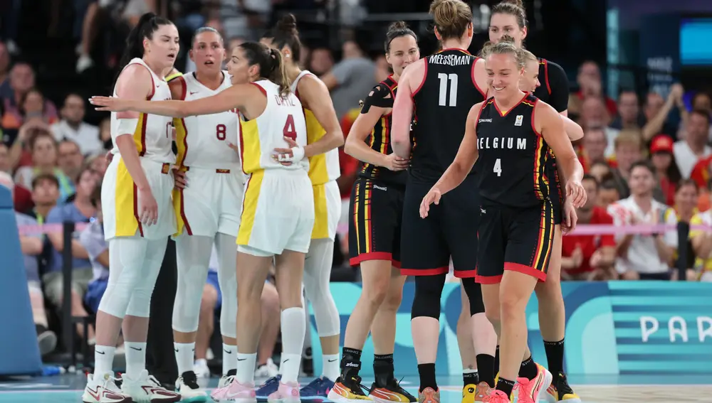 España fue inferior a Bélgica en el partido de cuartos de final
