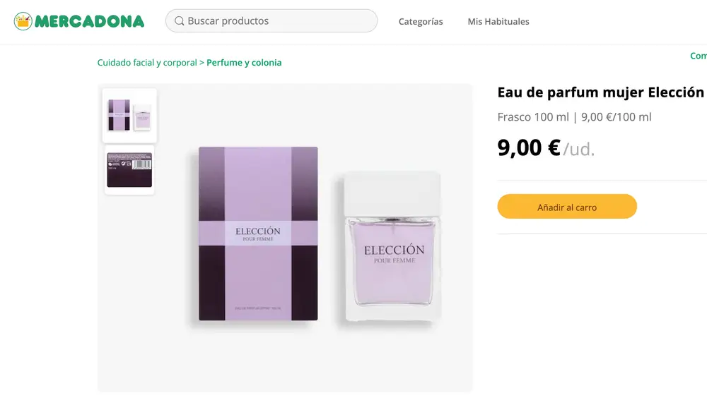 Perfume 'Elección'