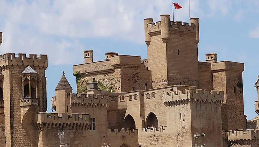 Este es el castillo de Olite