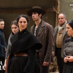 María Morales en "La sombra de la tierra"