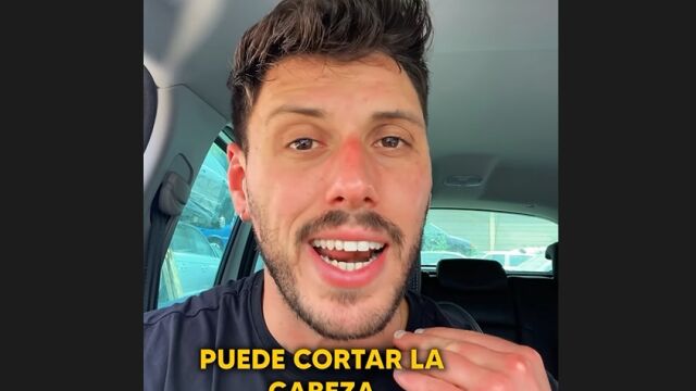 Ventanilla peligro cortar cabeza