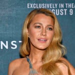 Blake Lively en la premier de su nueva película. 