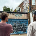 Banksy publica su cuarta creación "animal" en Londres y la roban a los pocos minutos