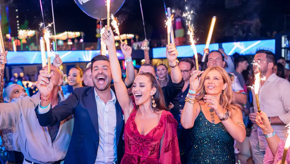 Paula Echevarría celebra su cumpleaños en Marbella.