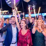 Paula Echevarría celebra su cumpleaños en Marbella.