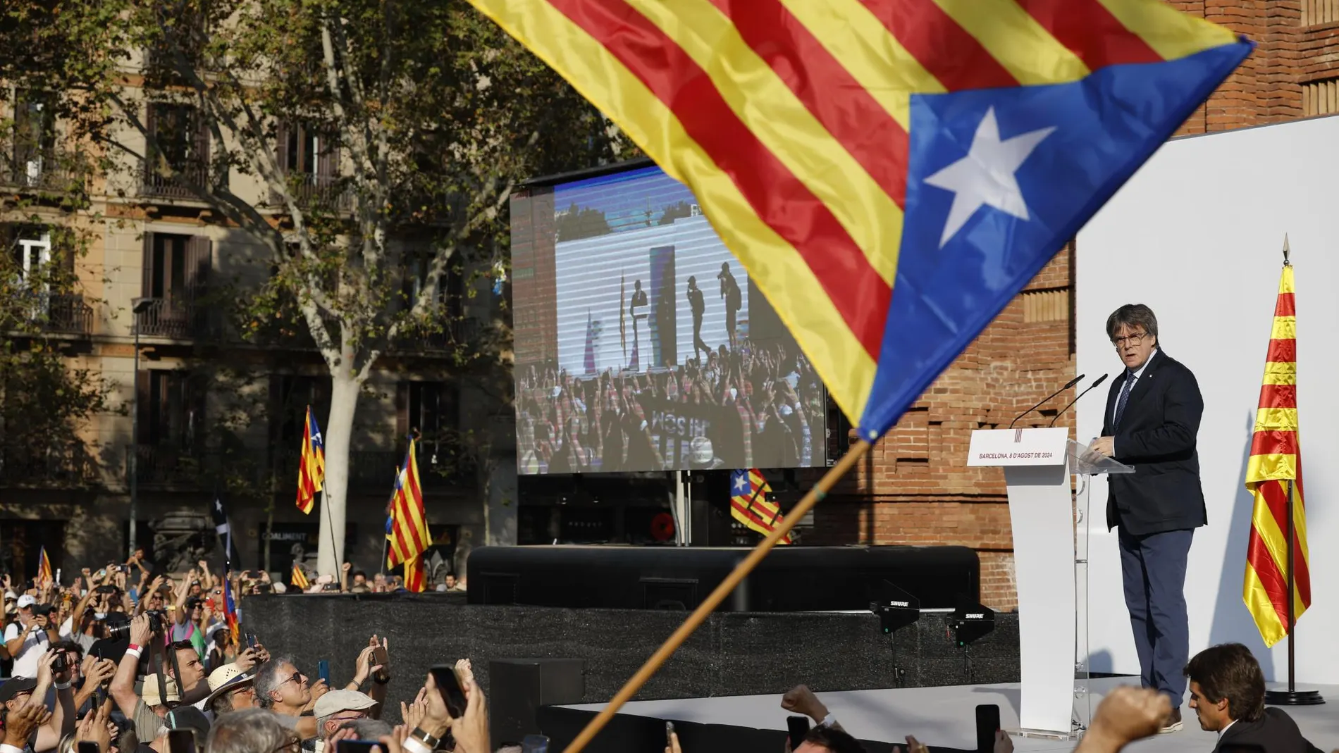 El discurso de Carles Puigdemont