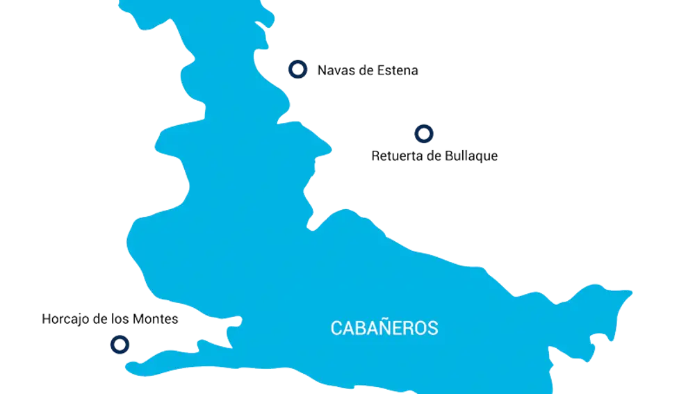 Plano del destino turístico starlight 'Cabañeros'