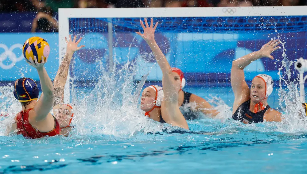 Waterpolo femenino: semifinal Paises Bajos - España
