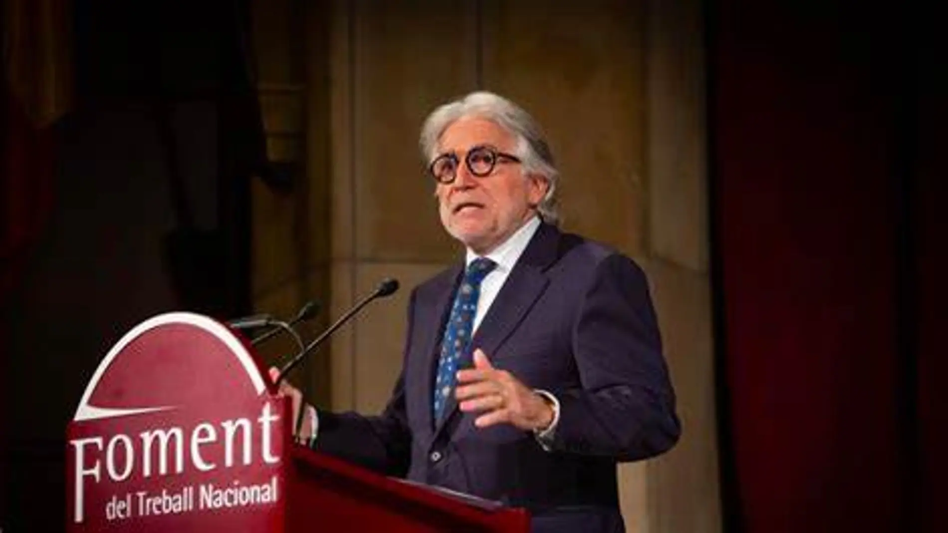 El presidente de Foment del Treball, Daniel Sánchez Llibre