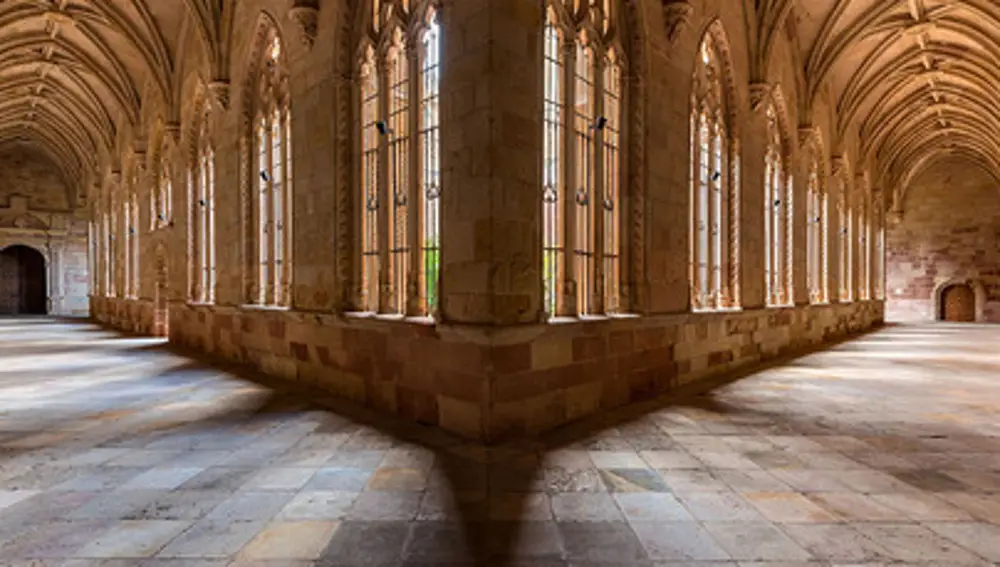 Patio interior de la Catedral de Sigüenza (Guadalajara)