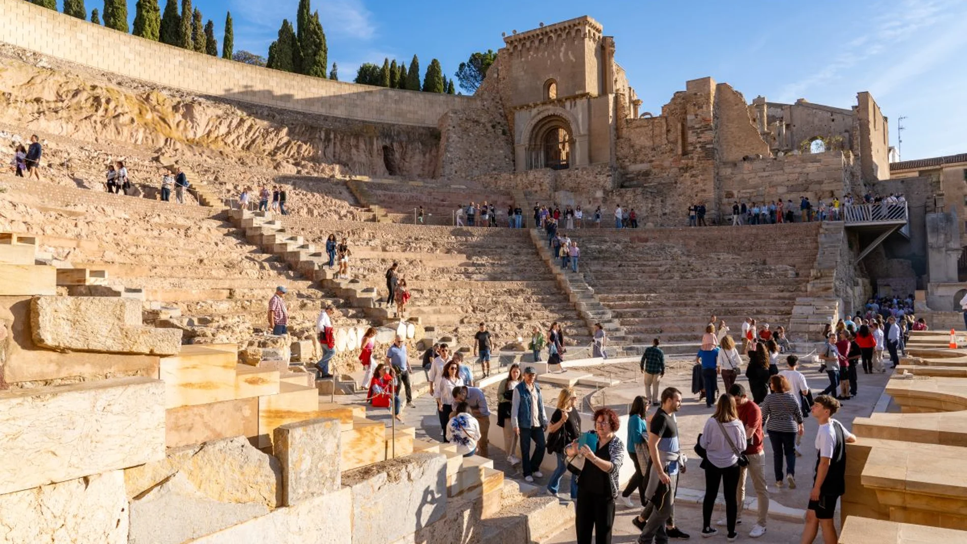 Teatro Romano de Cartagena, uno de los emblemas de la ciudad portuaria
