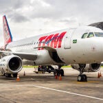 Imagen de archivo de un avión de Brasil