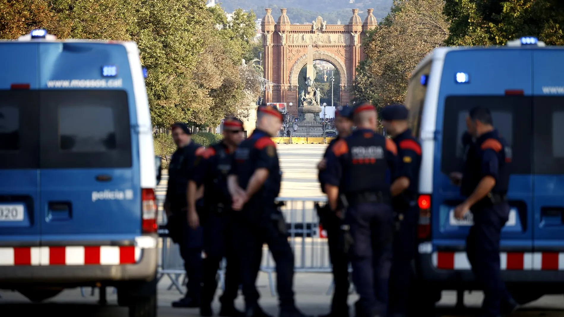 Mossos, el día del regreso de Puigdemont