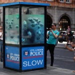 Seventh animal Banksy artwork in a week appears in City of London