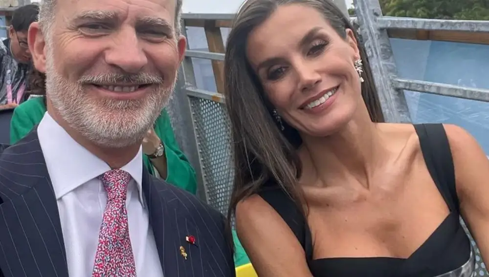 Los reyes Felipe y Letizia