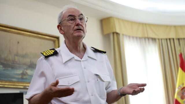 El JEMAD, el Almirante General Teodoro E. López Calderón