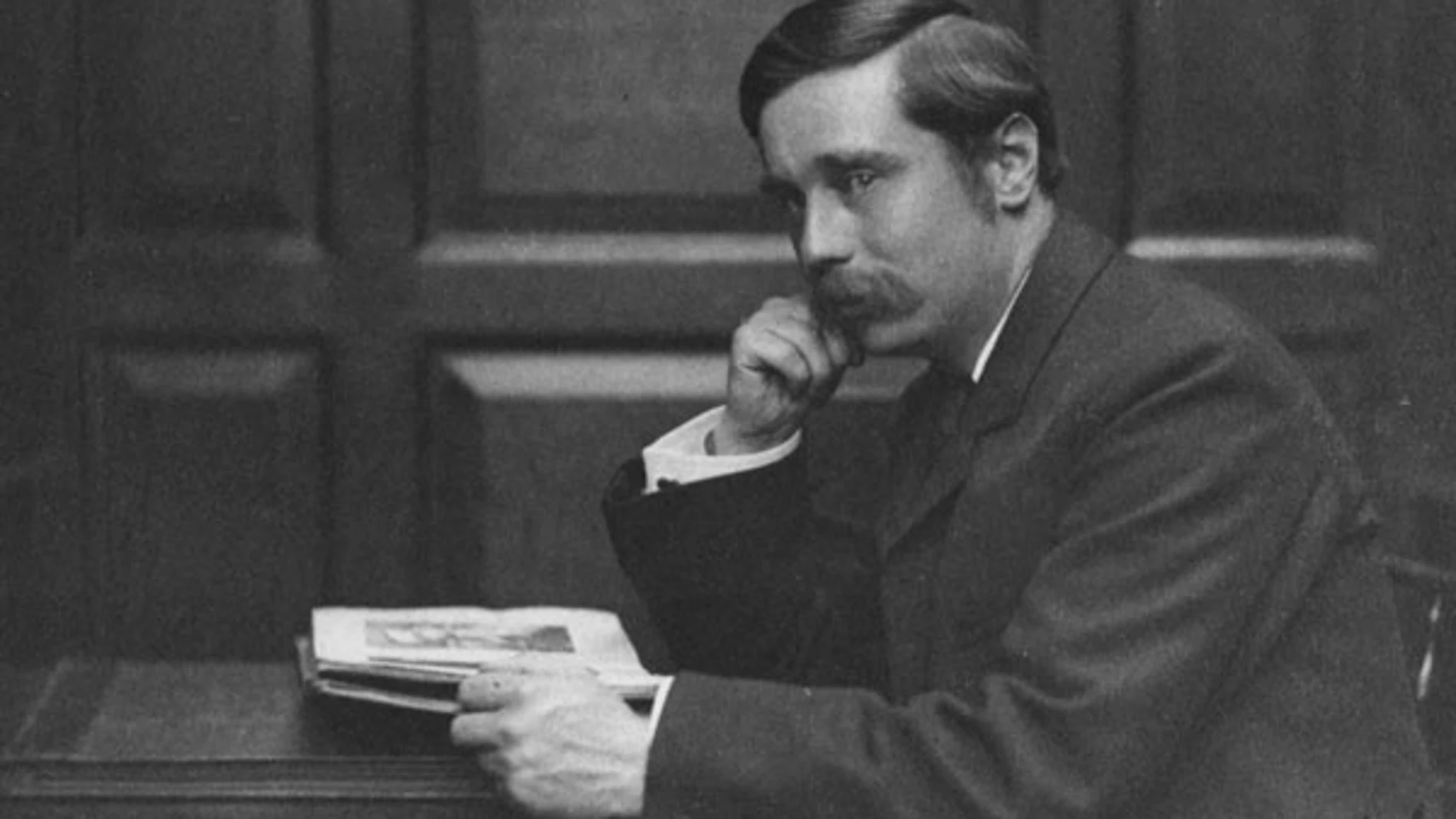 Wells, cuando era un joven estudiante