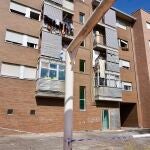 Vivienda de la calle Sisón del barrio de Pajarillos donde se han producido los hechos