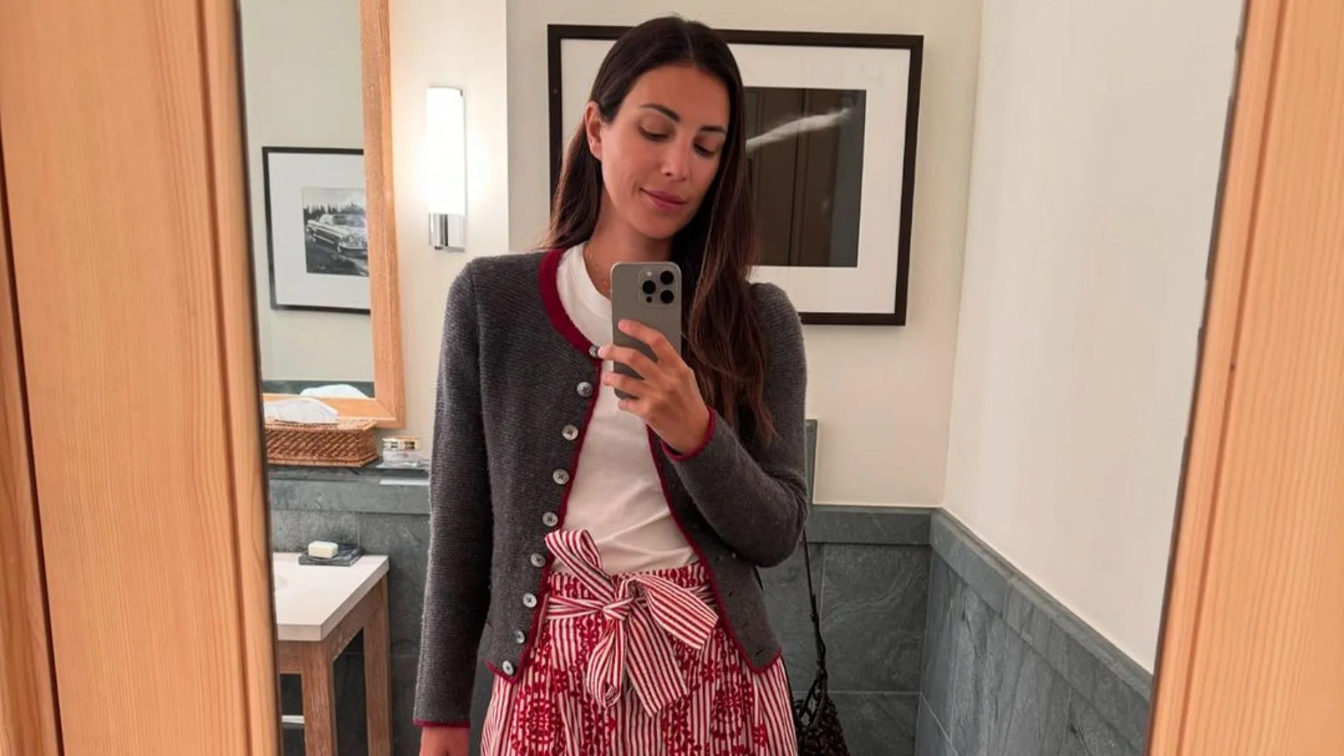 Sassa de Osma y su look en Suiza.