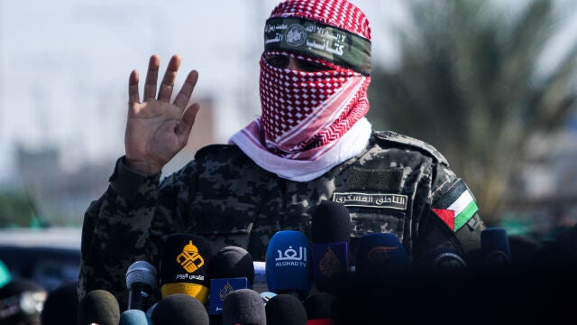 El fallecido portavoz de Hamás, Abu Obeida