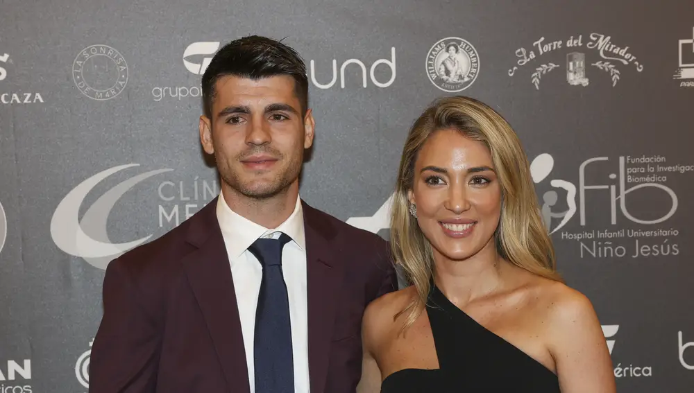 Álvaro Morata y Alice Campello en una imagen reciente