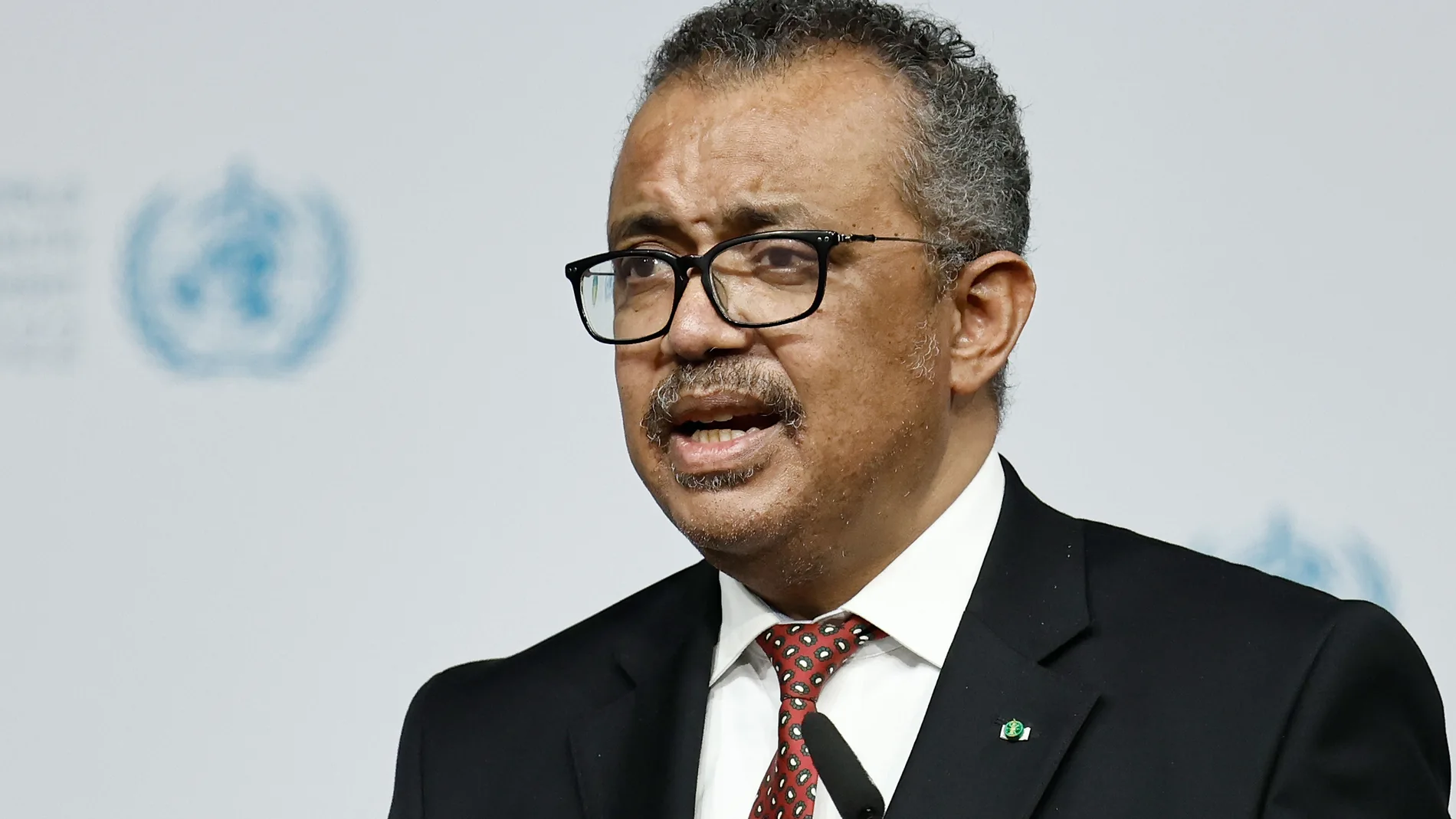 FILED - 16 October 2022, Berlin: Director-General of the World Health Organization (WHO) Tedros Adhanom Ghebreyesus speaks at the opening ceremony of the 14th World Health Summit. Photo: Carsten Koall/dpa (Foto de ARCHIVO) 16/10/2022 ONLY FOR USE IN SPAIN