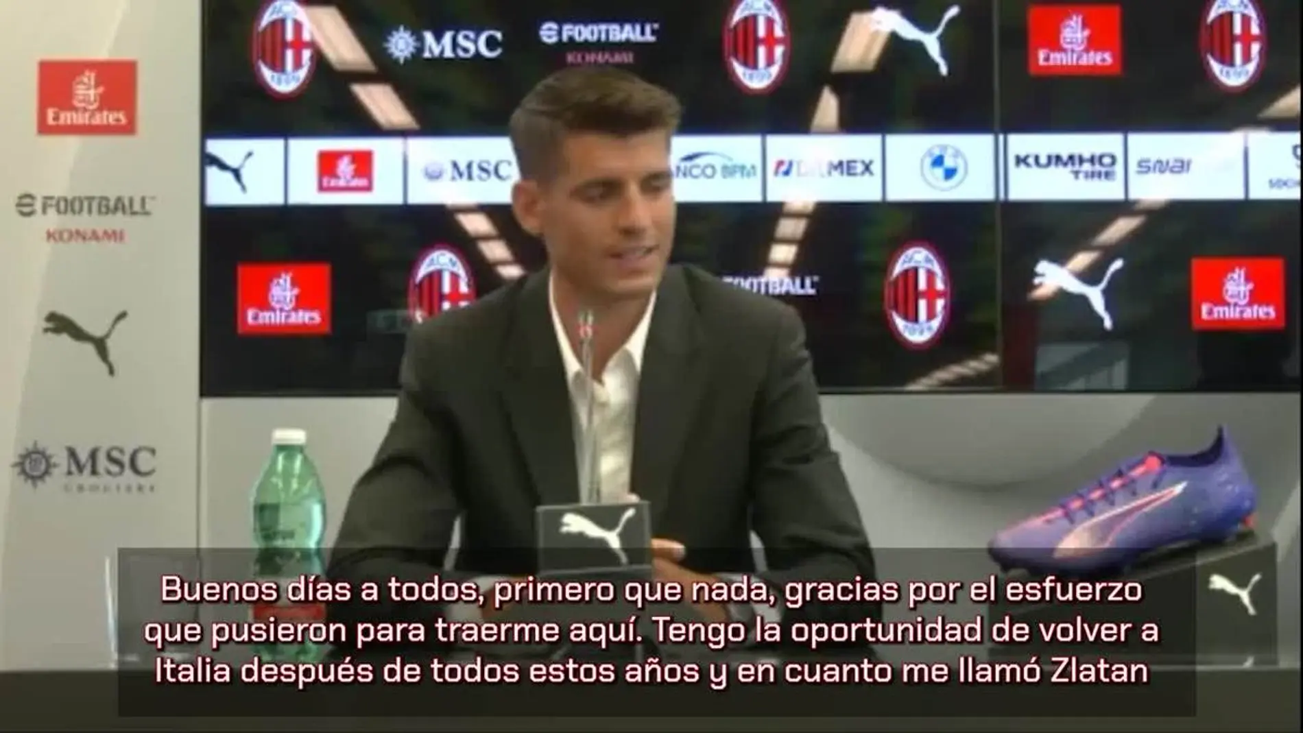 La contradicción de Morata antes de firmar por el AC Milan que le deja en mal lugar.