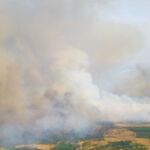 El incendio de Angueria (Portugal) salta a Alcañices (Zamora) y la Junta eleva su peligrosidad al nivel 1
