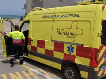 Imagen de archivo de una ambulancia del 112 de la Región de Murcia Imagen de archivo de una ambulancia del 112 de la Región de Murcia