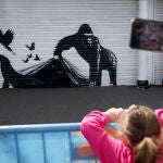 Ninth straight animal Banksy artwork at London Zoo confimred in London