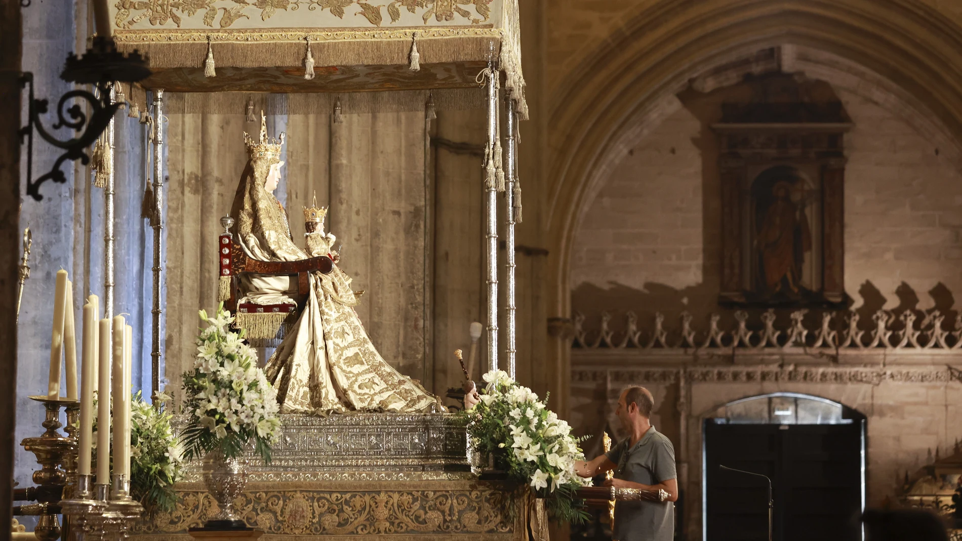 La Virgen de los Reyes en la Catedral de Sevilla