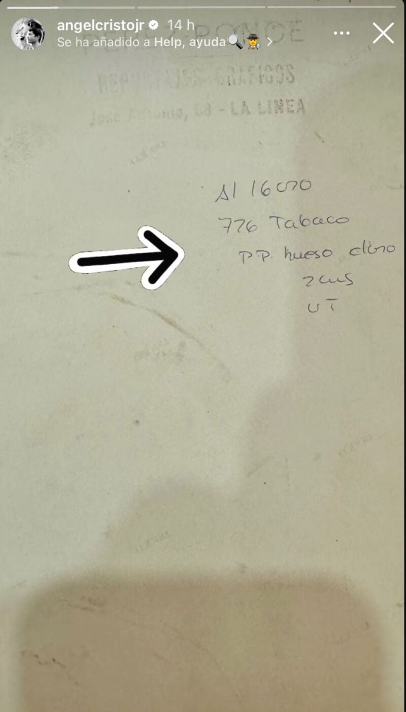 Story de Ángel Cristo