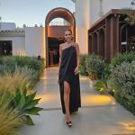 Paula Echevarría en las noches de Marbella.