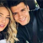 Alice Campello y Álvaro Morata