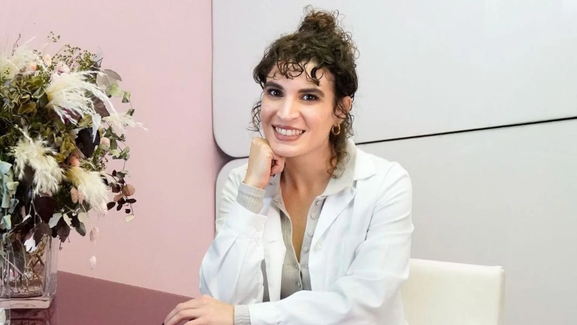 La doctora María Vicente.