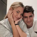 Alice Campello y Álvaro Morata