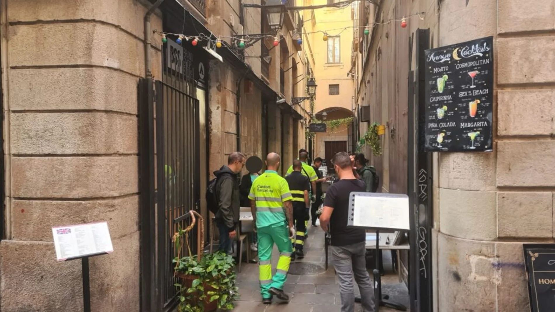 Barcelona precinta un local de Ciutat Vella
