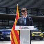 Salvador Illa visita el Complejo Central del Cuerpo de Mossos d'Esquadra