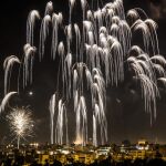Nit de l’Albà en Elche (Alicante), y el cielo cambió de forma