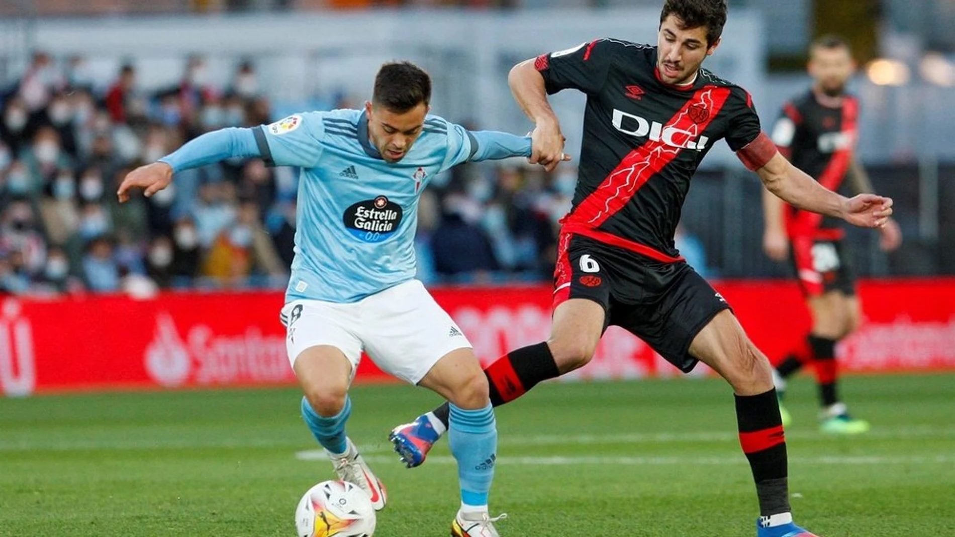 Fran Beltrán con el Celta de Vigo