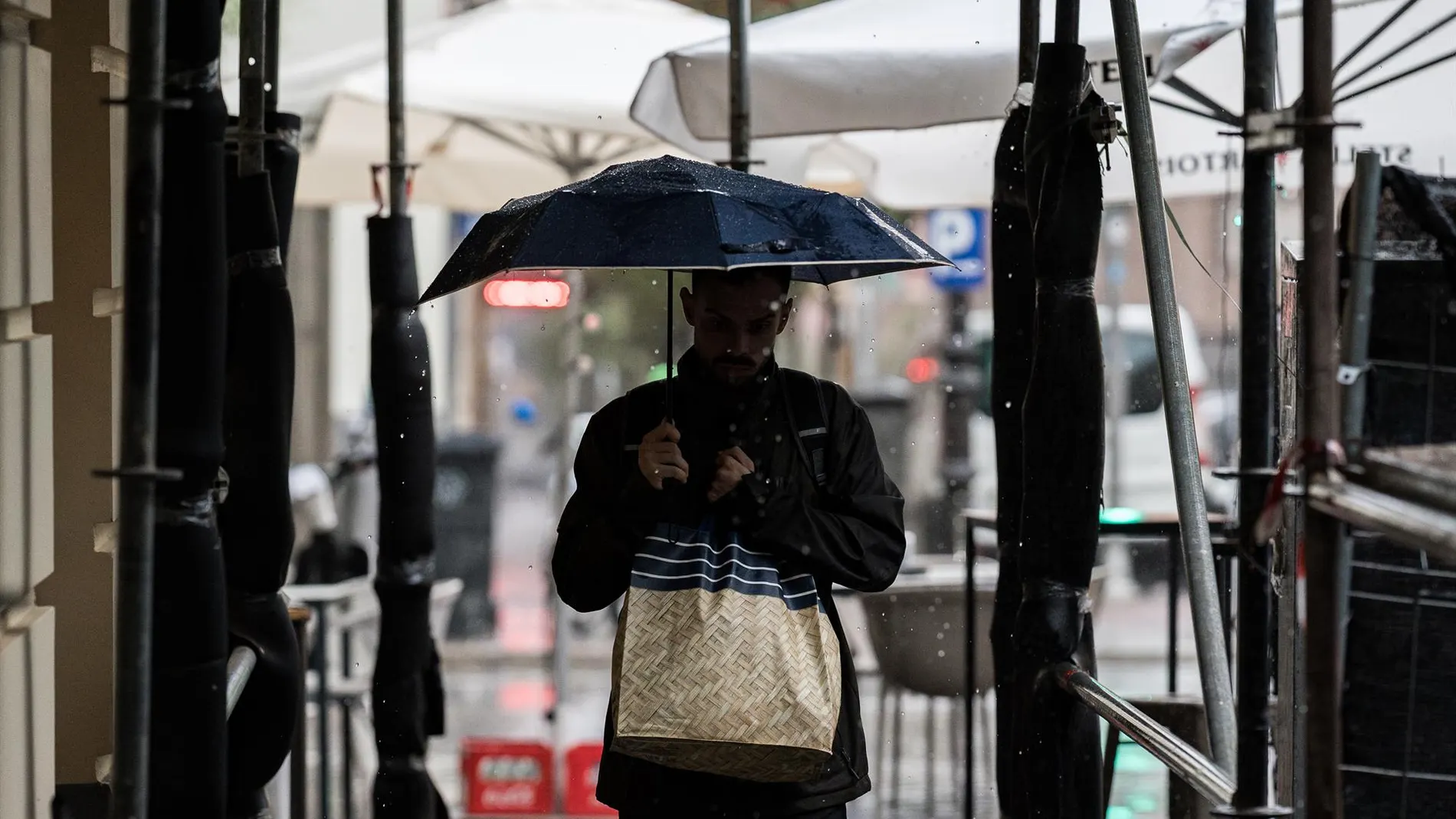 MURCIA.-La DANA irrumpe a mediados de agosto con lluvia y tormentas, que se concentran en Baleares, y el viernes vuelve el calor