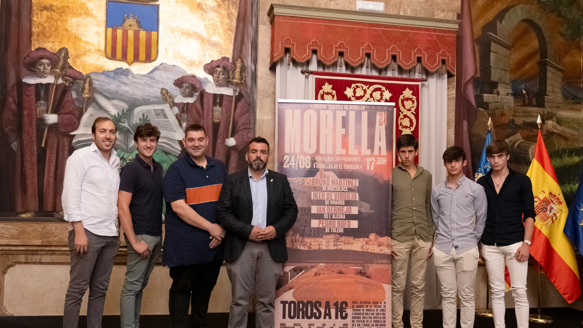 El diputado de la Escuela Taurina, David Vicente, ha ensalzado la “esencia” de estas actividades