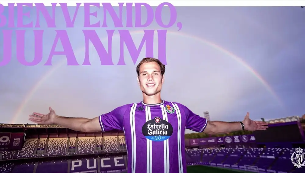 Fútbol.- Real Valladolid y Real Madrid cierran el traspaso del delantero Juanmi Latasa