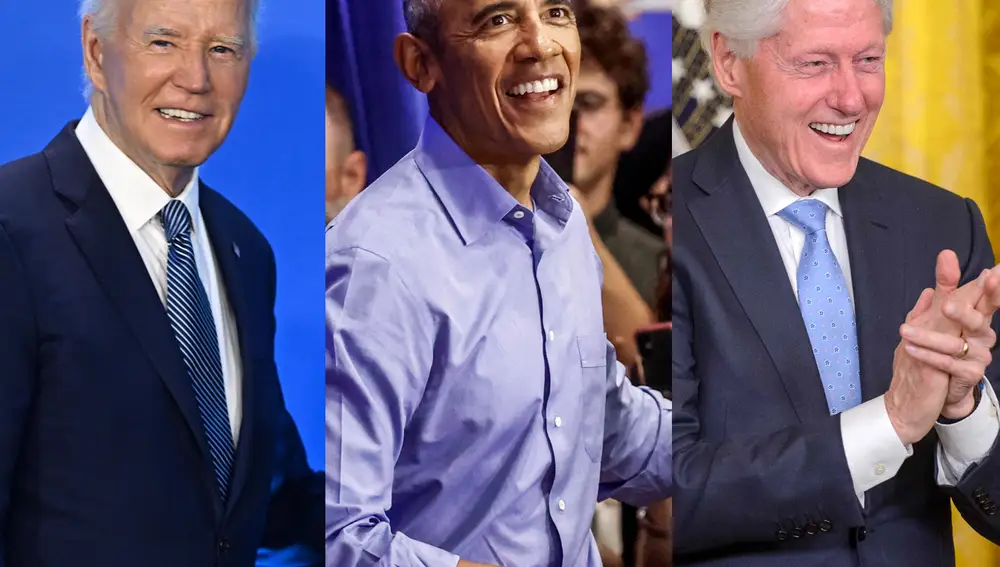 Biden, Obama y los Clinton apoyarán a Kamala Harris en la Convención Nacional Demócrata