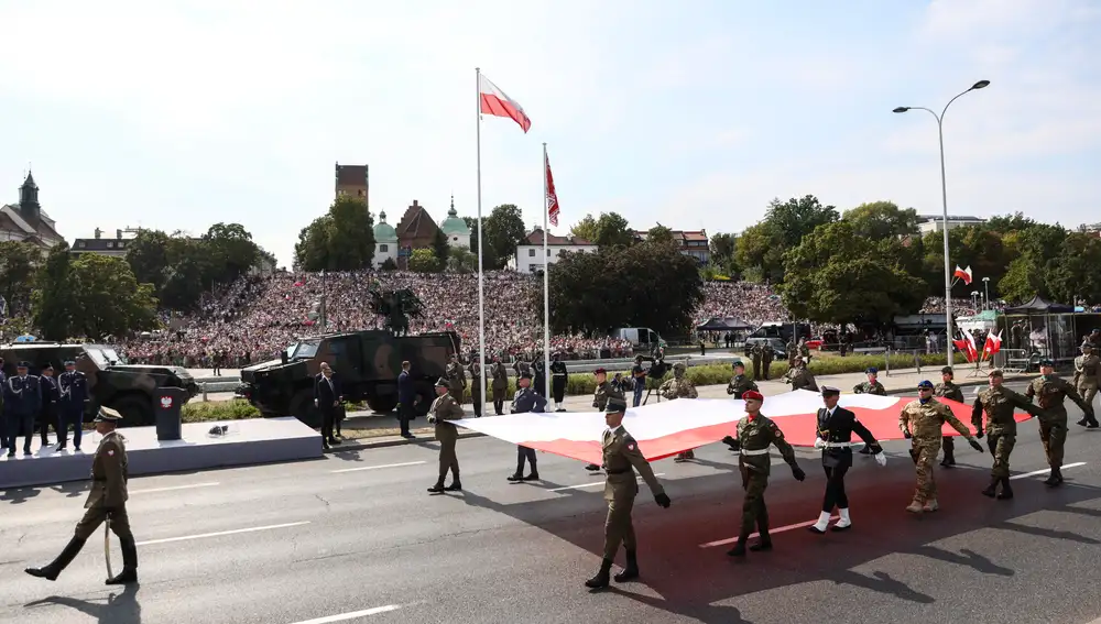 Polish Armed Forces Day celebrations in Warsaw