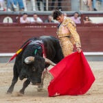 Sólo Adrián de Torres consigue puntuar con la buena corrida de José Enrique Fraile de Valdefresno